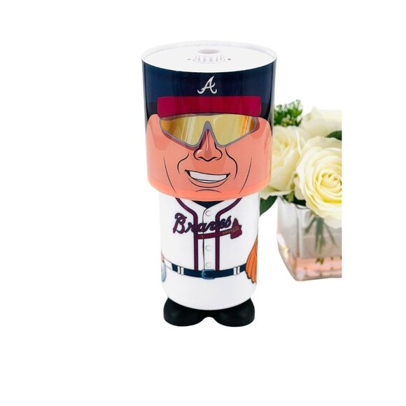 RARE Atlanta Braves MLB Baseball Night Light Projector Desk Lamp USB AAA - Picture 11 of 11